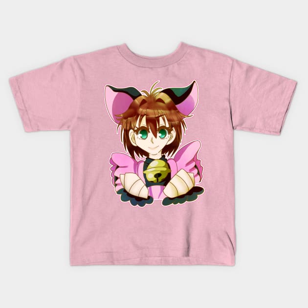 Cardcaptors Sakura Kitty Kids T-Shirt by kelsmister